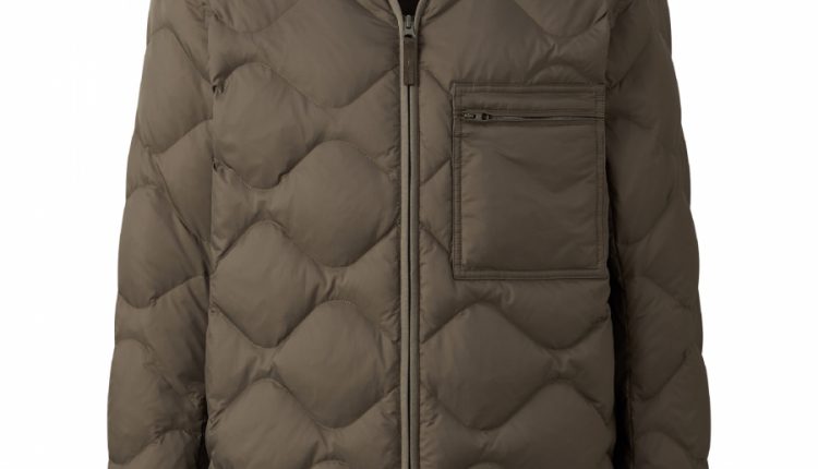 Recycled Down Jacket_Dark Green